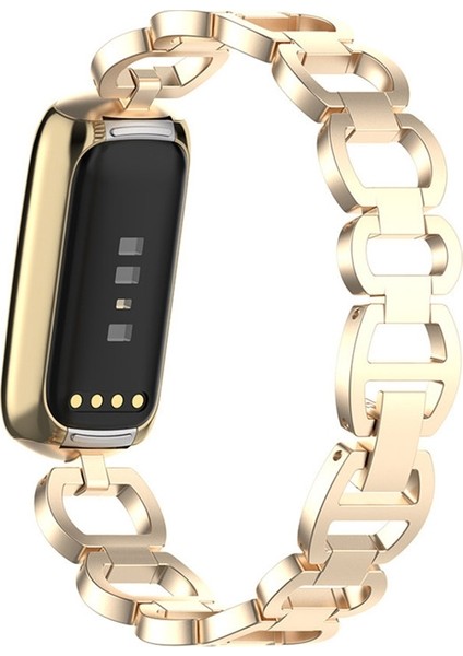 Fitbit Luxe Special Edition Metal Kordonlu Saat İçin Gümüş Rengi (Yurt Dışından)