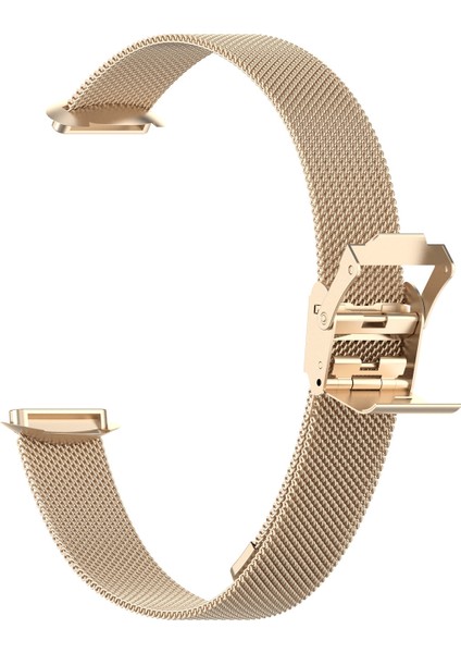 Fitbit Luxe Klipsli Metal Kordonlu Saat İçin Gümüş Rengi (Yurt Dışından)