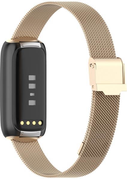 Fitbit Luxe Klipsli Metal Kordonlu Saat İçin Gümüş Rengi (Yurt Dışından) indirimleri