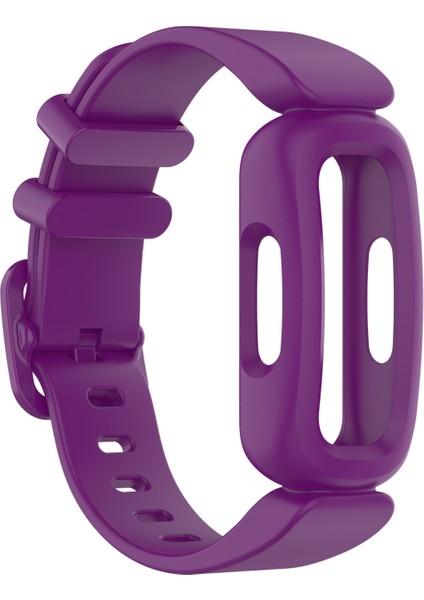 Fitbit Ace 3 Silikon Kordonlu Saat İçin Mor (Yurt Dışından)