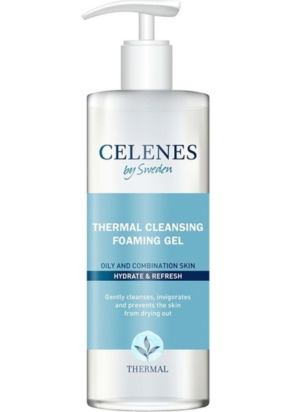 Celenes By Sweden Celenes Thermal Temizleme Jeli 250ML Yağlı ve Karma Ciltler Için