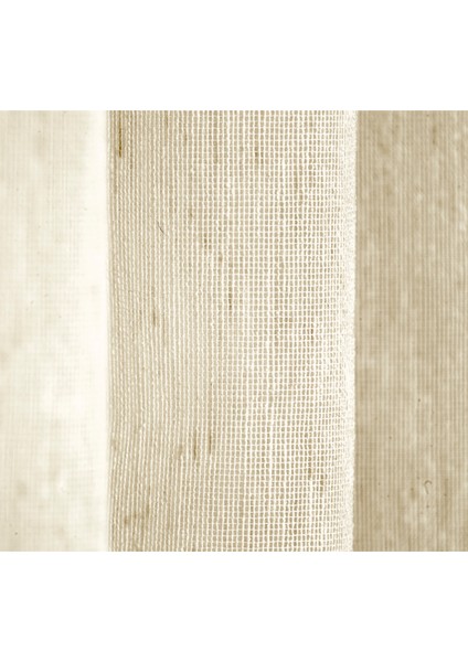 Nopeli Keten Tül Krem 1-2 Seyrek Pile 300x260