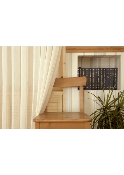 Nopeli Keten Tül Krem 1-3 Sık Pile 400x260