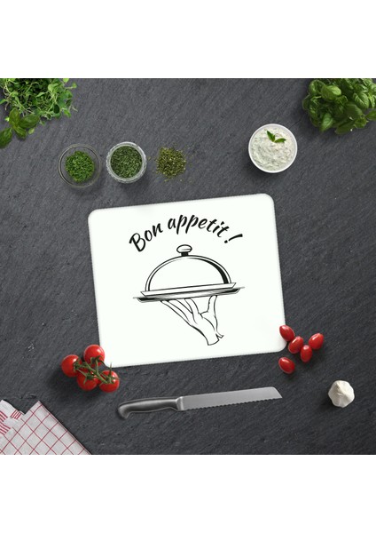 Cam Kesme Tahtası - Cam Kesme Tablası | Bon Appetit - Servis | 29cm x 34cm
