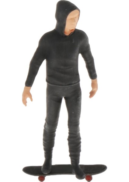 1:64 Insanlar Action Figure Diorama Boyalı Sürgülü Oğlan Minyatürleri Siyah (Yurt Dışından) modelleri