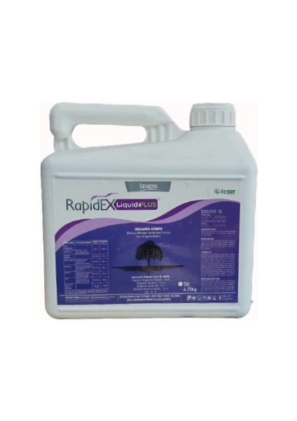 Rapidex Liquid 5lt (Hümik Asit) Organik Sıvı Köklendirici Gübre
