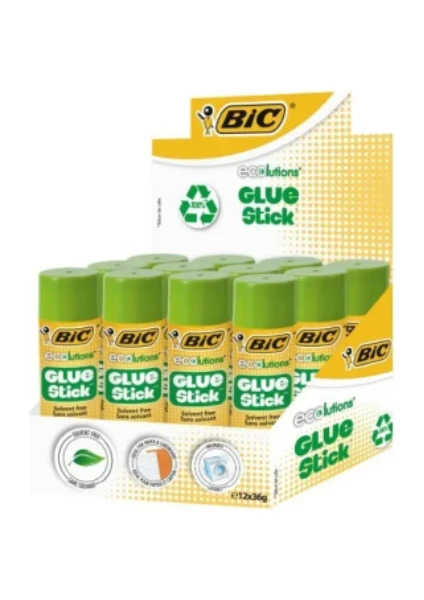 Eco Glue Stick Yapıştırıcı 36 gr 12 Li Paket