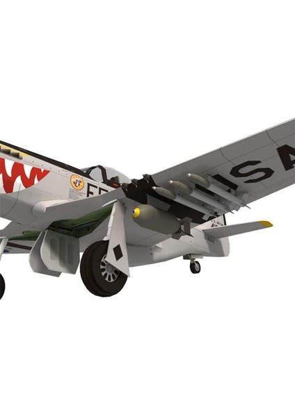 Simülasyon 1: 33TH Uçak Model Kağıt P-51D Avcı Uçağı Model (Yurt Dışından) modelleri
