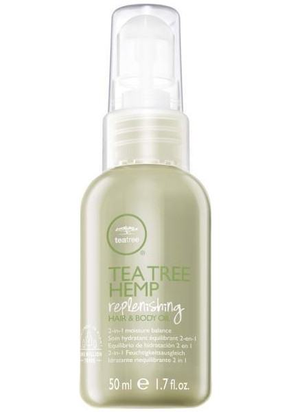 Tea Tree Hemp Replenishing Hair & Body Oil 50 ml