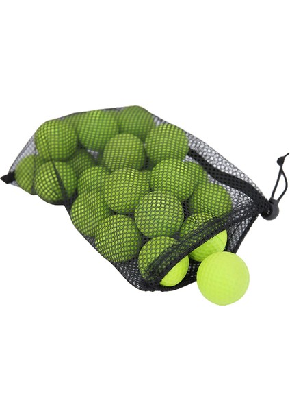 Köpük Golf Topları Uygulama Pu Elastik Sünger Kapalı Açık Eğitim 24 Adet (Yurt Dışından)