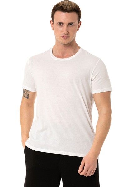 Bisiklet Yaka Basic Erkek Tshirt