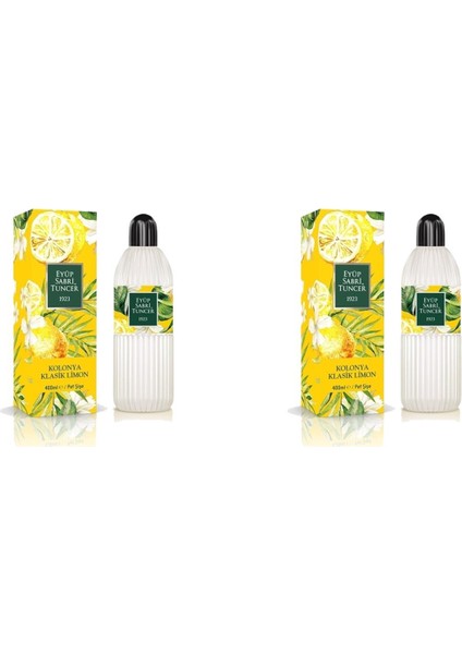 Klasik Limon Kolonyası 80 Derece Pet 400 ml x 2