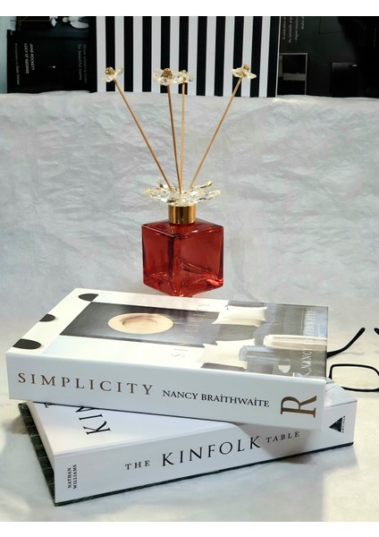 Lovely Book & Book 2'li Set Simplicity Kinfolk Dekoratif Kutu Set Kitap Kutu Set