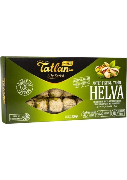 Şeker Ilavesiz Antep FISTIKLI300 gr