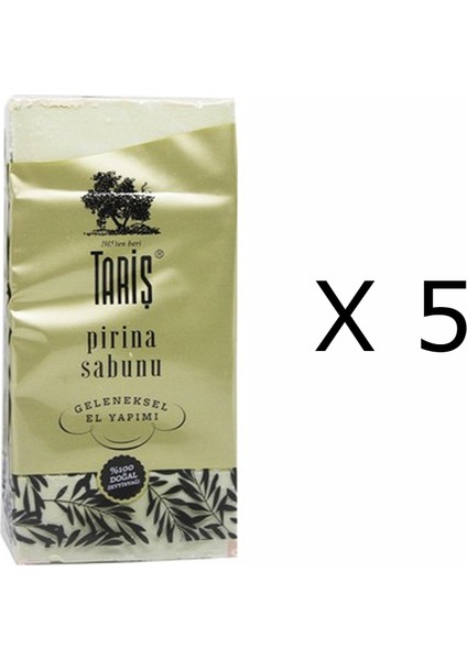 Pirina Zeytinyağı Sabunu (5 Adet x 800 Gr)