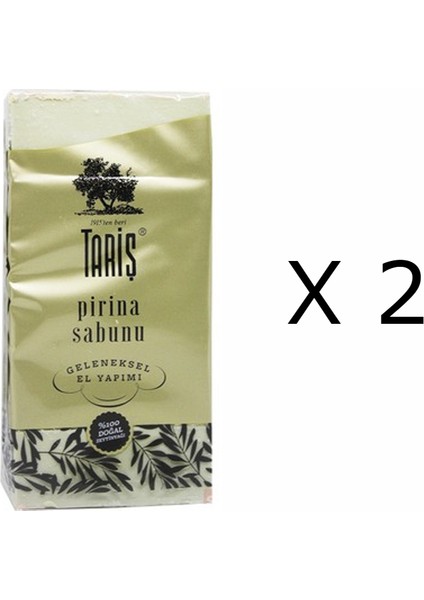 Pirina Zeytinyağı Sabunu (2 Adet x 800 Gr)