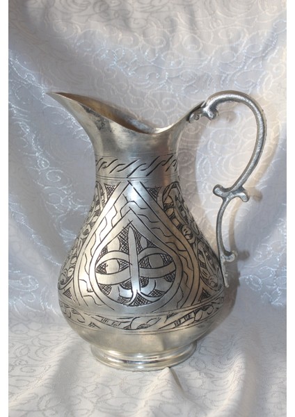 Bakır Oyma Sürahi