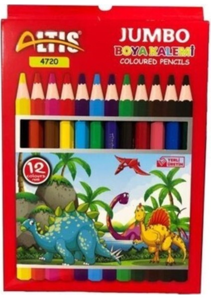 Altıs Kuru Boya Jumbo 12 Renk 4720