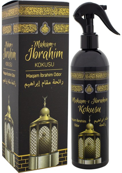 Kabe Örtüsü Kokusu Mescidi Aksa Kokusu Makamı Ibrahim Kokusu ve Medine Ravza Kokusu Sprey 400 Ml.