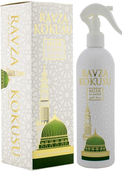 Kabe Örtüsü Kokusu Mescidi Aksa Kokusu Makamı Ibrahim Kokusu ve Medine Ravza Kokusu Sprey 400 Ml.