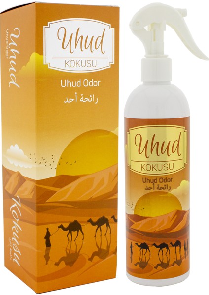 Kabe Örtüsü Kokusu Mescidi Aksa Kokusu Kubbetül Sahra Kokusu ve Uhud Kokusu Sprey 400 Ml.