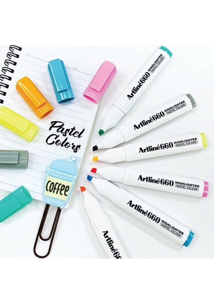 660 Pastel Serisi 6 Renk Set