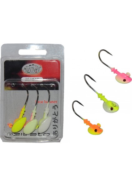6411 Jig Head Rigato Stunner 3&#039;LÜ Mix Set