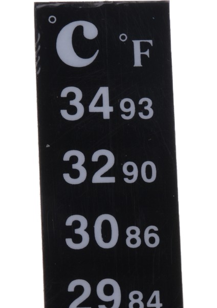 5 Adet Yapışkanlı Şerit Sticker Akvaryum Için Stick Thermometer (Yurt Dışından)