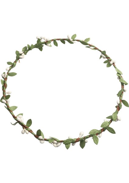 Bohemian Çiçek Yaprakları Garland Alnına Saç Bandı Plaj Çelenk Beyaz (Yurt Dışından) fırsatları