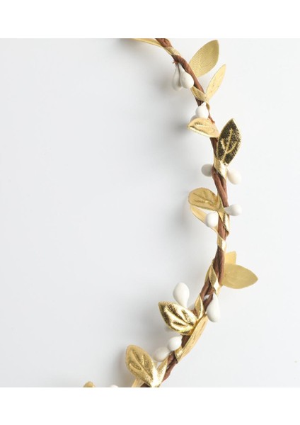 Bohemian Çiçek Yaprakları Garland Alnına Saç Bandı Plaj Çelenk Altın (Yurt Dışından) modelleri