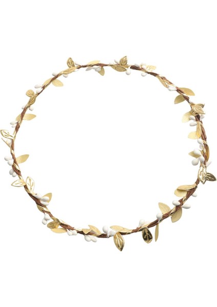 Bohemian Çiçek Yaprakları Garland Alnına Saç Bandı Plaj Çelenk Altın (Yurt Dışından) fırsatları
