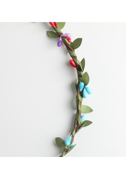 Bohemian Çiçek Yaprakları Çelenk Alnak Saç Bandı Plaj Çelenk Çok (Yurt Dışından) modelleri