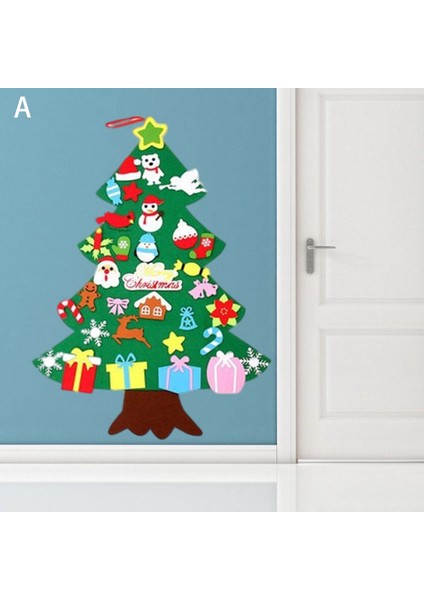39 Inç Keçe Noel Ağacı Asılı Süslemeleri El Sanatları Çocuklar Için Craft Toddlers A33 Aksesuarları (Yurt Dışından) fiyatları