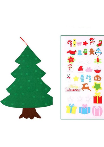 39 Inç Keçe Noel Ağacı Asılı Süslemeleri El Sanatları Çocuklar Için Craft Toddlers A33 Aksesuarları (Yurt Dışından) fırsatları