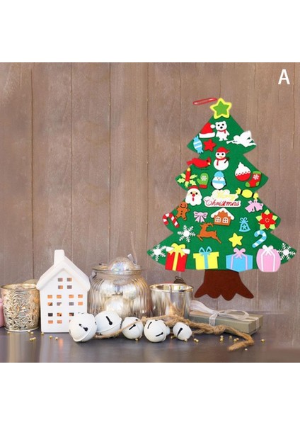 39 Inç Keçe Noel Ağacı Asılı Süslemeleri El Sanatları Çocuklar Için Craft Toddlers A33 Aksesuarları (Yurt Dışından) indirimleri