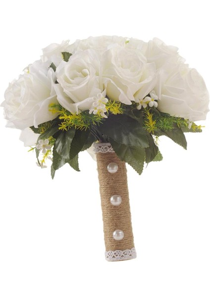 Düğün Gelin Düğün Buket Dekor Yapay Çiçek Çiçek 28X6 cm (Yurt Dışından) indirimleri