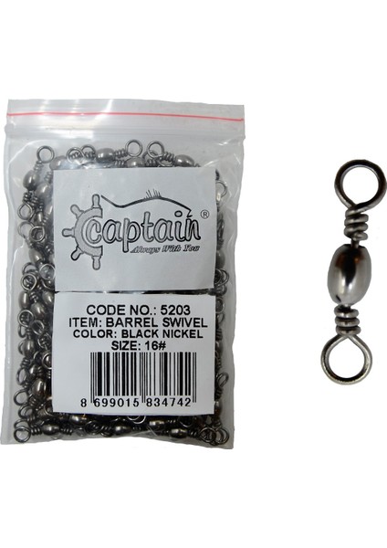 5203 Fırdöndü 144&#039;LÜ Paket Black Nikel
