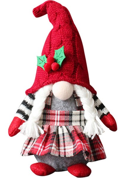 Gnome Noel Faysız Bebek Ev Süs Örgüler Için Merry Xmas Dekorasyonu (Yurt Dışından)