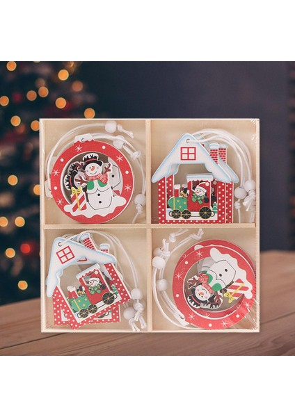 12X Noel Ağacı Dekorasyon Süsler Küçük Kolye Ev Için Rtyholiday Renk A (Yurt Dışından) fırsatları