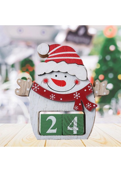 Noel Takvimi Süsler Ev Takvimi Takvimi Masa Kardan Adam Için (Yurt Dışından) fırsatları