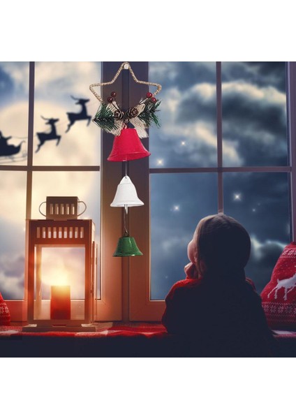 Noel Çan Kolye Bahçe Ağacı Düğün Dekorasyon Noel Süs Beş Köşeli Yıldız Şekeri (Yurt Dışından)