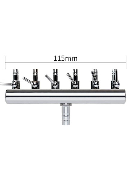 Akvaryum Balık Tankı Regülatörü Için 2-12 Yollu Hava Kontrol Vanası Akış Tüp Boru 6 Yol (Yurt Dışından) modelleri