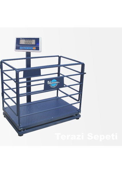 Hcw 600 kg x 200 gr 70 x 110 Canlı Hayvan Baskülü Küçük Baş
