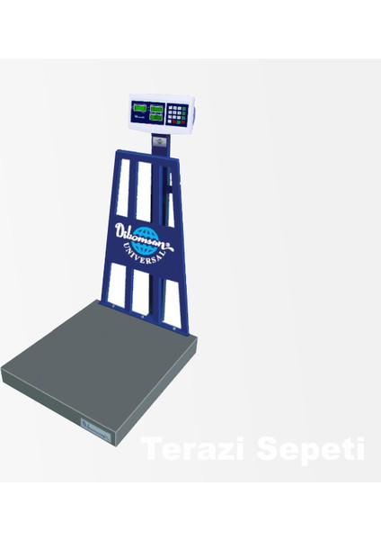 Dcc-L 600 kg x 50 gr 70 x 80 Sayıcı Baskül
