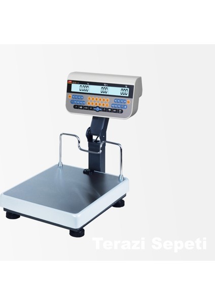 Srp LCD 35 x 40 Katlanır Boyun 150 kg x 20 / 50 gr Hesaplamalı Baskül