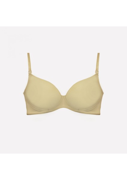 198 Kadın Desteksiz Sütyen-Ten