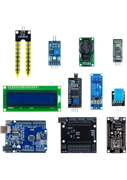 Nodemcu Akıllı Tarım Seti - Bitkimi Yetiştiriyorum (E-Kitap Hediyeli) modelleri