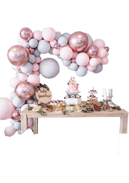 Balon Seti Doğum Günü Partisi Dekor Balon Zinciri (Yurt Dışından)