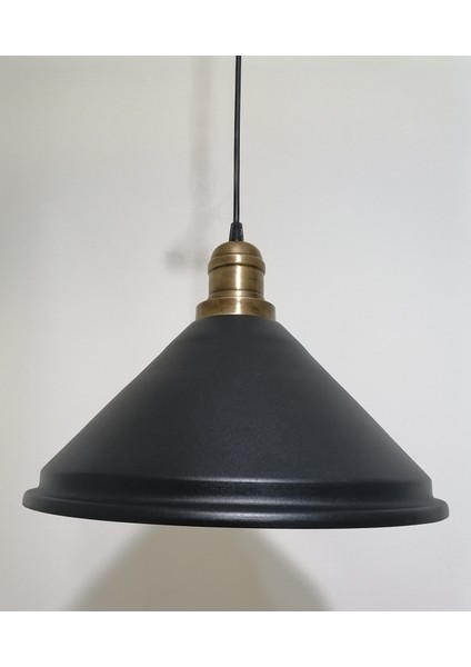 retro,vintage mutfak,oda,cafe,oteller için siyah 1xe27 metal sarkıt avize çap:33cm fiyatları
