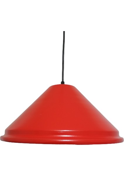 modern,vintage,retro mutfak,oda,cafe,oteller için kırrmızı 1xe27 metal sarkıt avize çap:33cm fiyatları